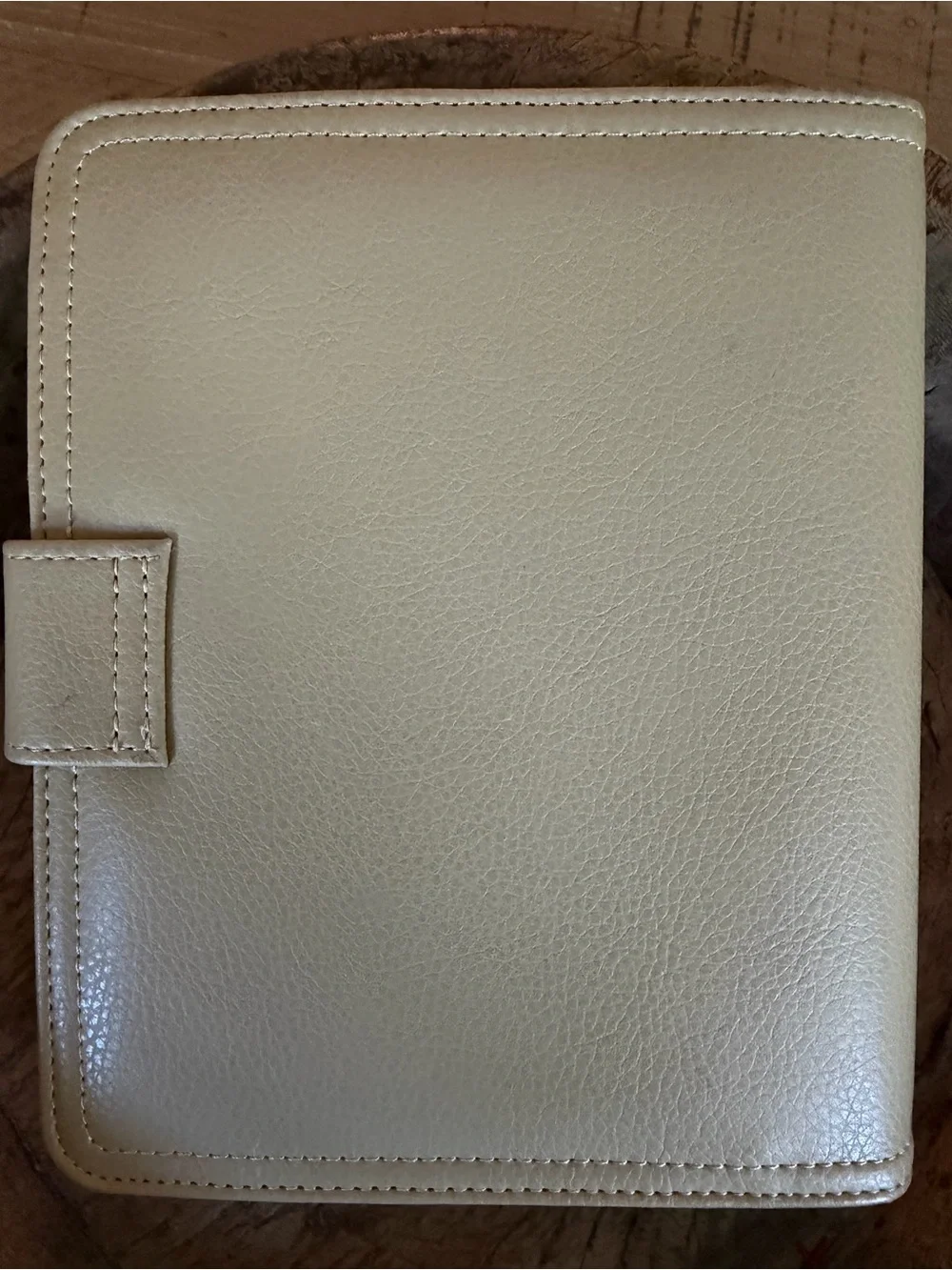 Franklin Covey 365 Monthly/Weekly 6-Ring Taupe Snap-Closure Organizer Nice